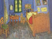 Vincent Van Gogh Vincent's Bedroom in Arles (nn04) oil on canvas